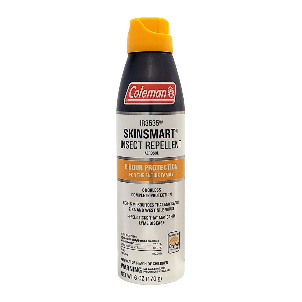 Coleman Skinsmart Insect Repellent, Aerosol, 6 Oz